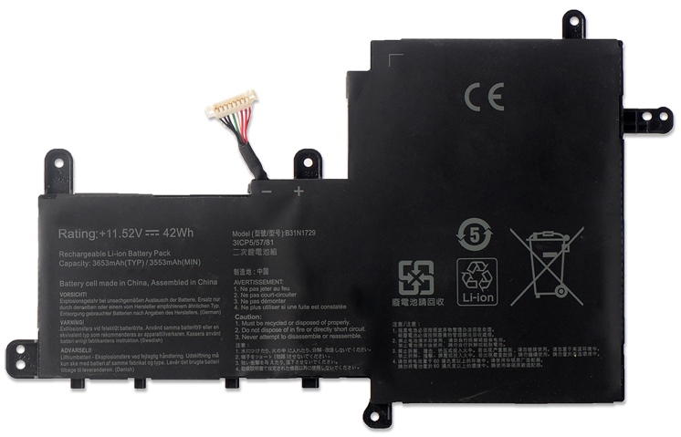 Remplacement Batterie PC PortablePour asus VivoBook S15 S530UA