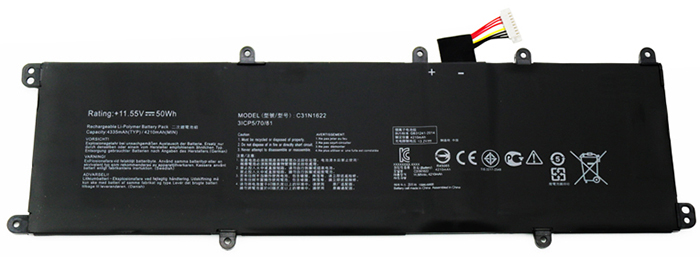 Remplacement Batterie PC PortablePour ASUS C31N1622