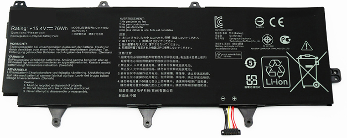 Remplacement Batterie PC PortablePour ASUS ROG ZEPHYRUS S GX701GW Series