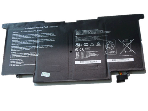 Remplacement Batterie PC PortablePour asus ZenBook UX31 Series