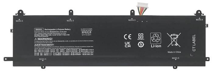 Remplacement Batterie PC PortablePour HP  Spectre X360 15 EB0379NG