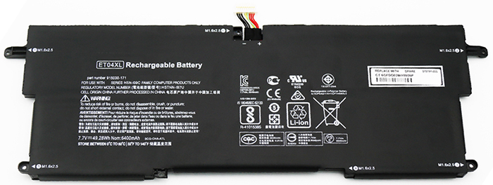 Remplacement Batterie PC PortablePour hp EliteBook x360 1020 G2