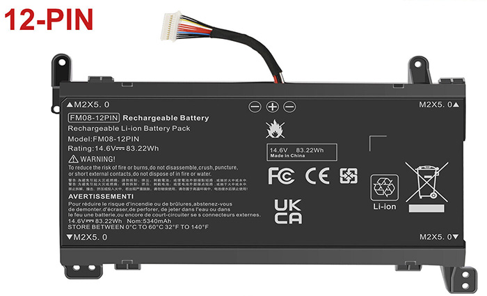 Remplacement Batterie PC PortablePour hp OMEN 17 an035TX