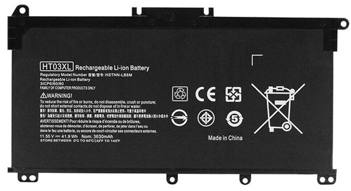 Remplacement Batterie PC PortablePour hp 17 BY0511SA
