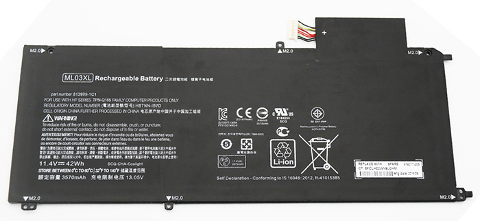 Remplacement Batterie PC PortablePour hp Spectre x2 12 a013tu