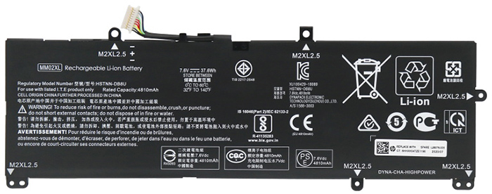 Remplacement Batterie PC PortablePour HP  Pavilion13 an1022TU