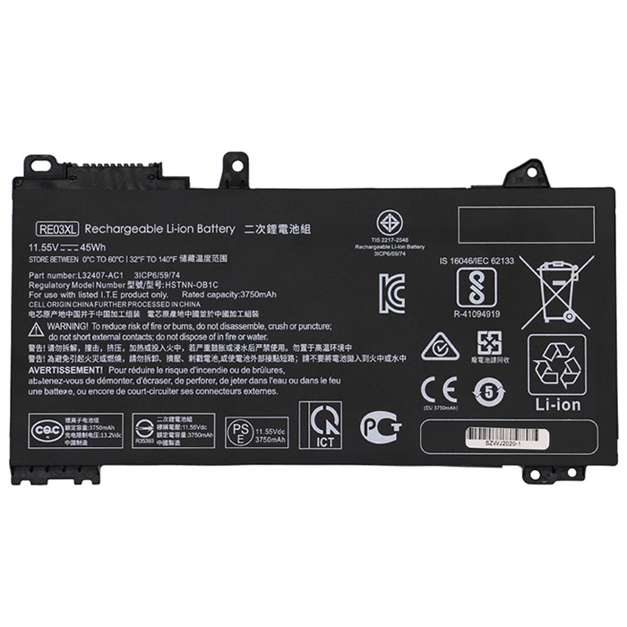 Remplacement Batterie PC PortablePour HP  PROBOOK 430 G6 6HL50EA