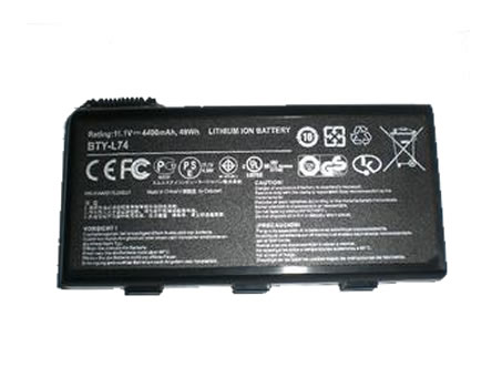 Remplacement Batterie PC PortablePour MSI CR610 050BE