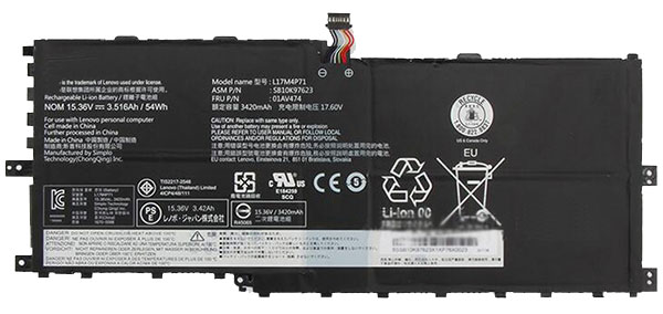 Remplacement Batterie PC PortablePour LENOVO L17M4P71