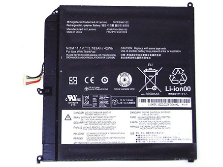 Remplacement Batterie PC PortablePour LENOVO ThinkPad X1 Helix Series