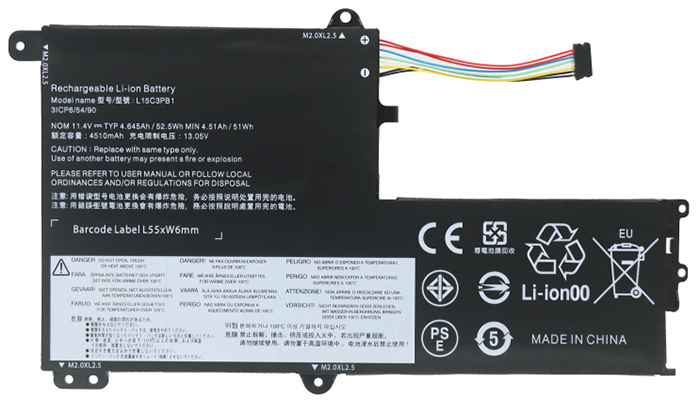 Remplacement Batterie PC PortablePour LENOVO XiaoXin Chao 7000 15IKB