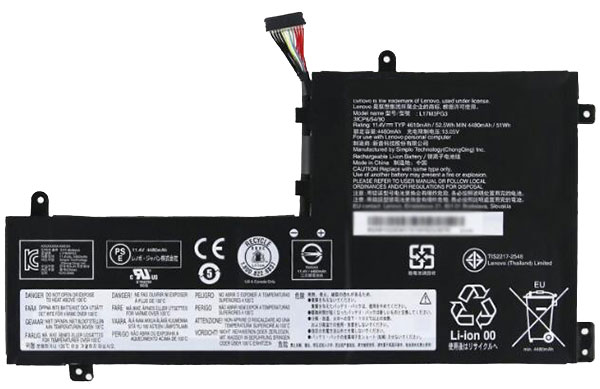 Remplacement Batterie PC PortablePour LENOVO L17C3PG1