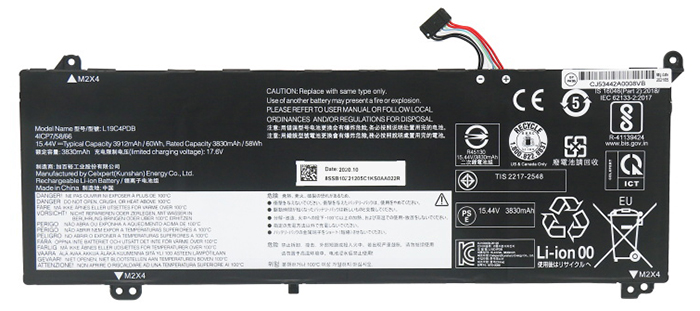 Remplacement Batterie PC PortablePour lenovo ThinkBook 15 2021