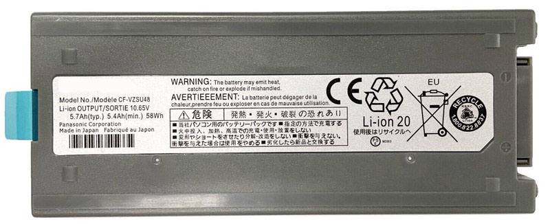 Remplacement Batterie PC PortablePour Panasonic Toughbook CF 19