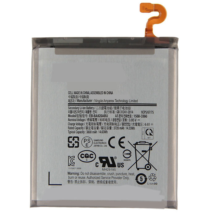 Remplacement Batterie Compatible Pour Téléphone PortablePour SAMSUNG SM A920F