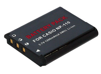 Remplacement Batterie Appareil PhotoPour CASIO Exilim Zoom EX Z2000BK