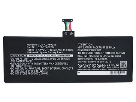 Remplacement Batterie PC PortablePour ASUS VivoTab TF600T