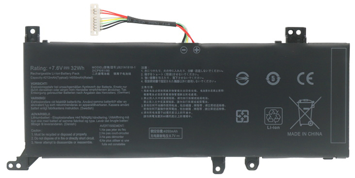 Remplacement Batterie PC PortablePour ASUS VivoBook D509BA