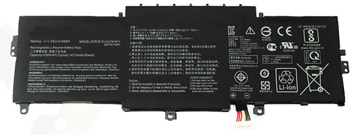 Remplacement Batterie PC PortablePour ASUS C31N1811 Remplacement Batterie PC PortablePour ASUS C31N1811