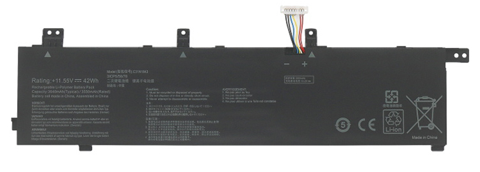 Remplacement Batterie PC PortablePour asus C31N1843