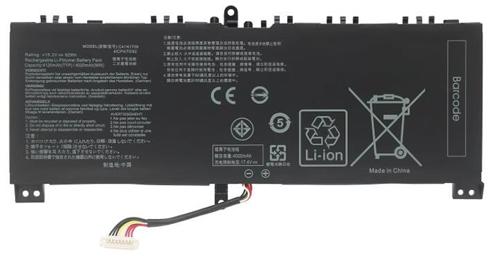 Remplacement Batterie PC PortablePour ASUS ROG STRIX GL503VS EI037T