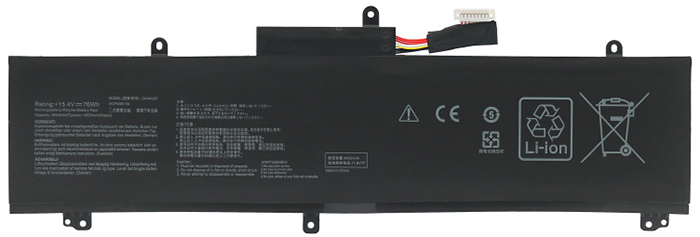 Remplacement Batterie PC PortablePour ASUS ROG Zephyrus M GU502LU