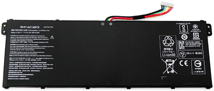 Remplacement Batterie PC PortablePour Acer AC14B7K