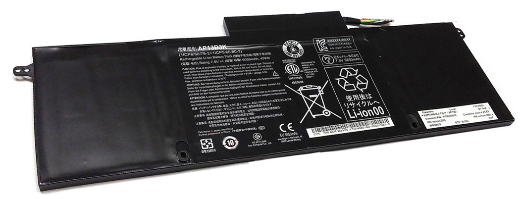 Remplacement Batterie PC PortablePour ACER Aspire S3 392