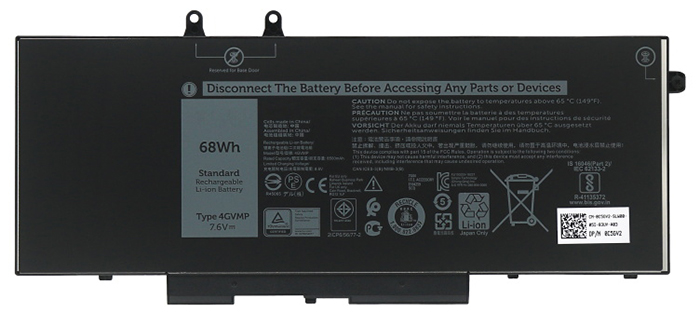 Remplacement Batterie PC PortablePour DELL Precision 3550 M3550 Series Remplacement Batterie PC PortablePour DELL Precision 3550 M3550 Series