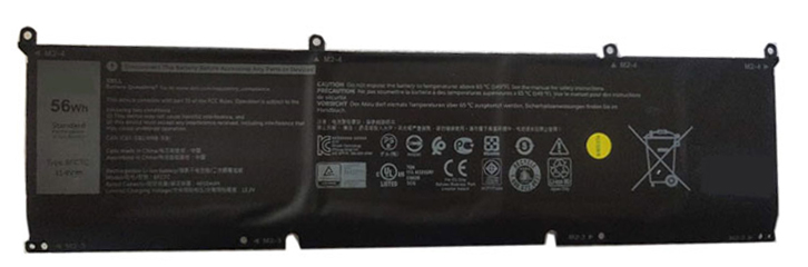 Remplacement Batterie PC PortablePour dell XPS 15 9500 Series