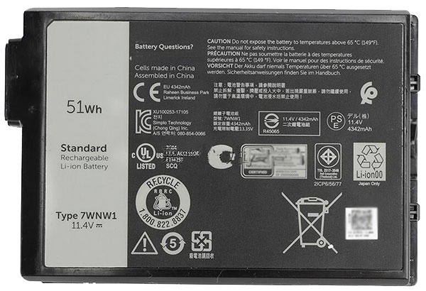 Remplacement Batterie PC PortablePour DELL 0DMF8C Remplacement Batterie PC PortablePour DELL 0DMF8C