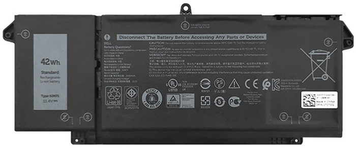 Remplacement Batterie PC PortablePour DELL Latitude 7520 Series