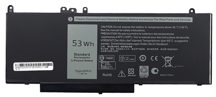 Remplacement Batterie PC PortablePour DELL G5M10 Remplacement Batterie PC PortablePour DELL G5M10