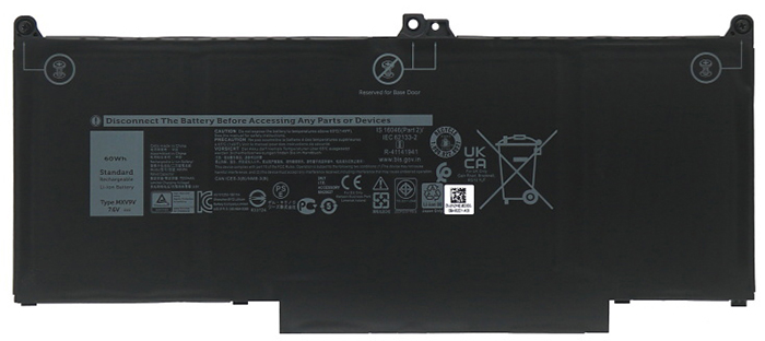 Remplacement Batterie PC PortablePour DELL 5VC2M