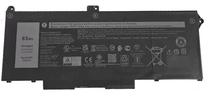 Remplacement Batterie PC PortablePour Dell 075X16