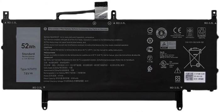 Remplacement Batterie PC PortablePour Dell Latitude 9510 Series