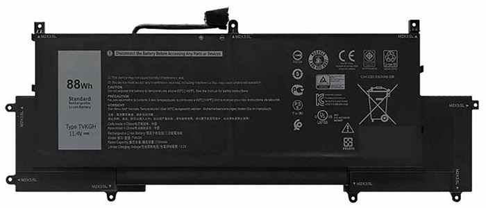 Remplacement Batterie PC PortablePour DELL TVKGH