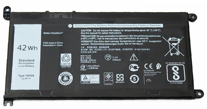 Remplacement Batterie PC PortablePour DELL 0YRDD6
