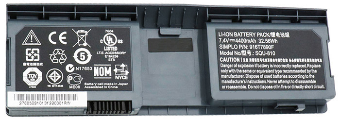 Remplacement Batterie PC PortablePour fujitsu 916T7890F