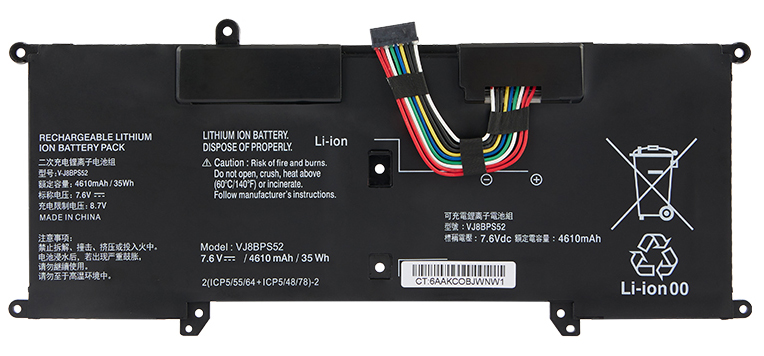 Remplacement Batterie PC PortablePour Fujitsu VAIO S11 VJS112C1411T Remplacement Batterie PC PortablePour Fujitsu VAIO S11 VJS112C1411T