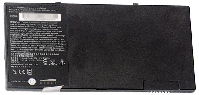 Remplacement Batterie PC PortablePour GETAC GBM4XC