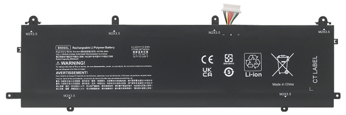 Remplacement Batterie PC PortablePour HP  Spectre X360 Convertible 15 EB1770ND