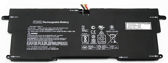 Remplacement Batterie PC PortablePour hp 915030 171