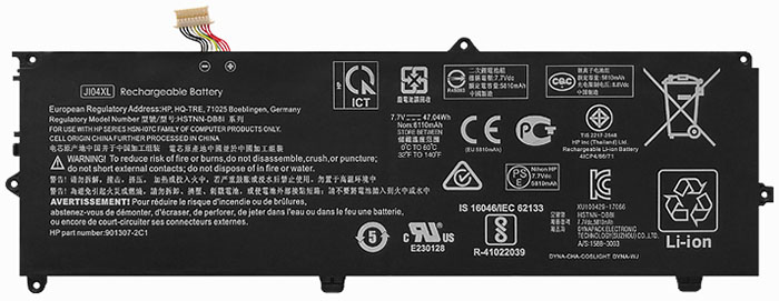 Remplacement Batterie PC PortablePour HP  901307 541