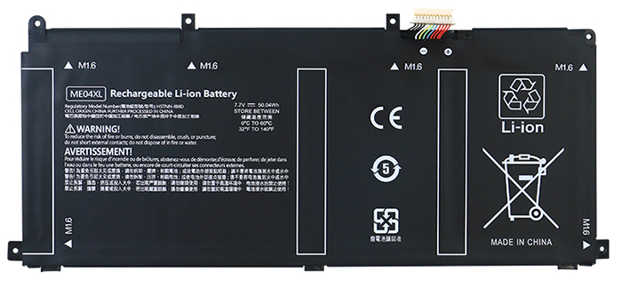 Remplacement Batterie PC PortablePour hp ME04050XL