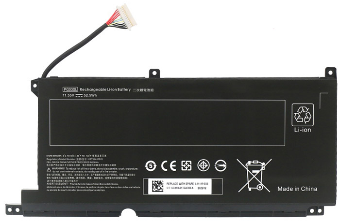 Remplacement Batterie PC PortablePour HP  Pavilion Gaming 15 dk0210TX