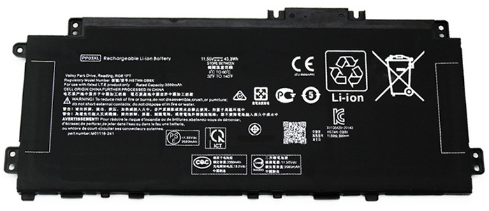 Remplacement Batterie PC PortablePour Hp Pavilion 14 DV1028TU