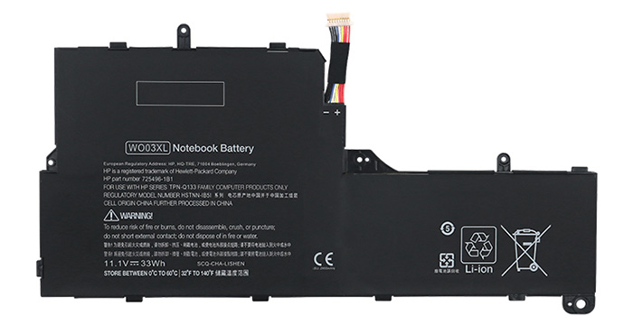 Remplacement Batterie PC PortablePour hp 725606 001