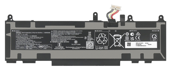 Remplacement Batterie PC PortablePour HP  EliteBook 845  G9