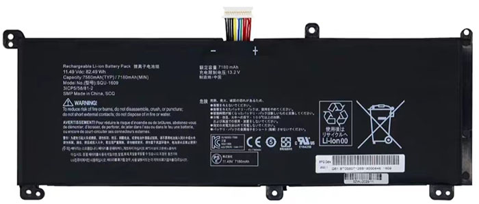 Remplacement Batterie PC PortablePour THUNDEROBOT New 911 Remplacement Batterie PC PortablePour THUNDEROBOT New 911